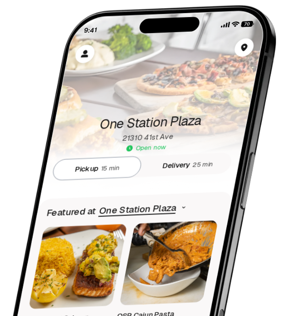 One Station Plaza app preview