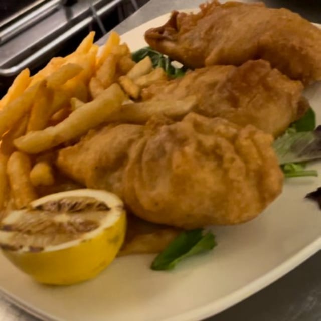 Fish and Chips.