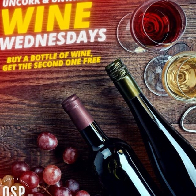 Wednesday Wine Special